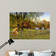 Broken Fence Railt Wall Decal