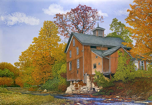 Croops Mill Fall Wall Decal