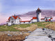 Eastern Point Lighthouse Wall Decal