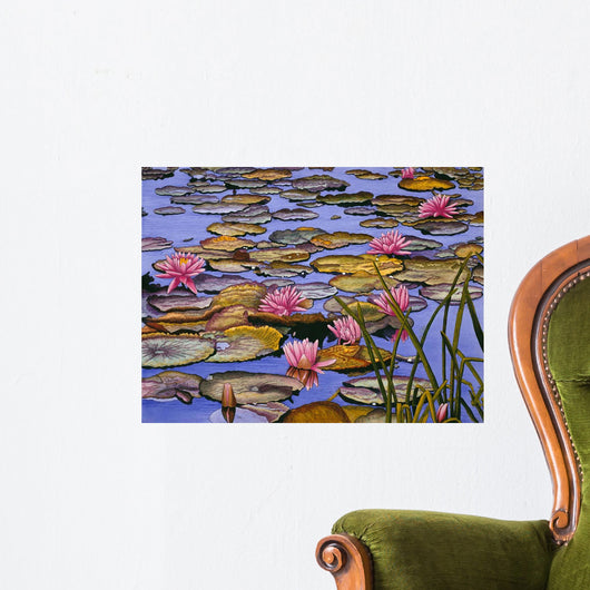 Water Lilies Wall Decal