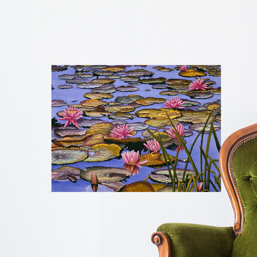 Water Lilies Wall Decal