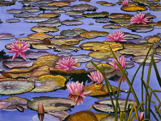 Water Lilies Wall Decal