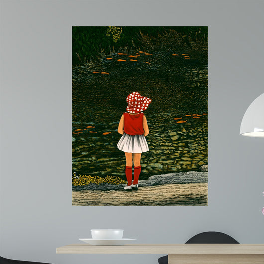Goldfish Wall Decal Design 1
