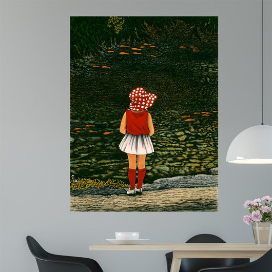 Goldfish Wall Decal Design 1