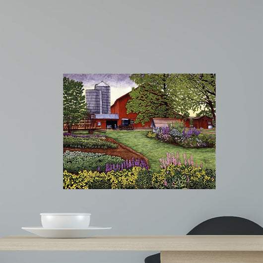 Marsha's Garden Wall Decal
