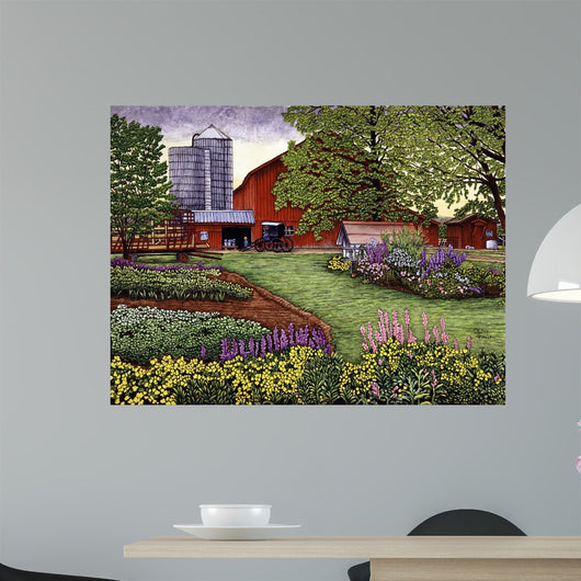 Marsha's Garden Wall Decal