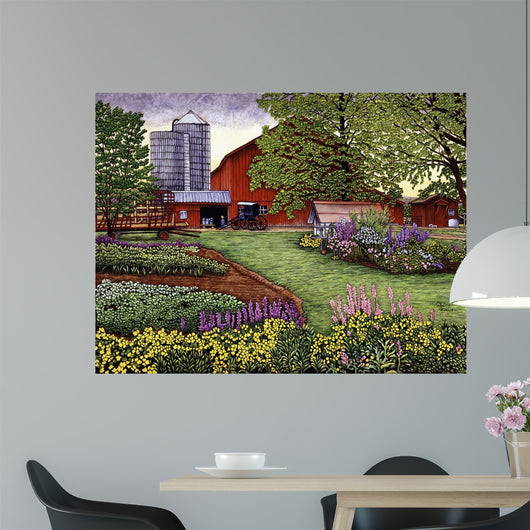 Marsha's Garden Wall Decal