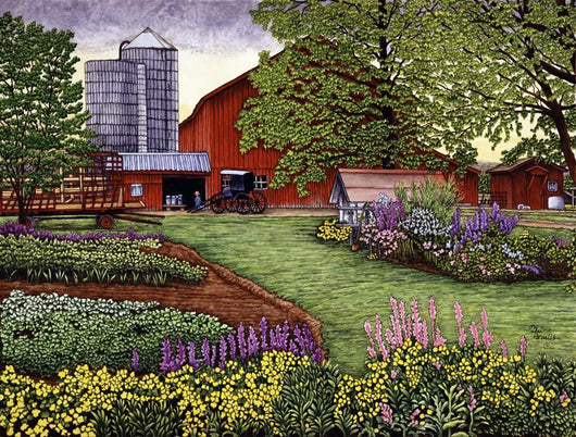 Marsha's Garden Wall Decal