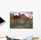 Purple Iris Wall Decal Design 1