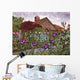 Purple Iris Wall Decal Design 1