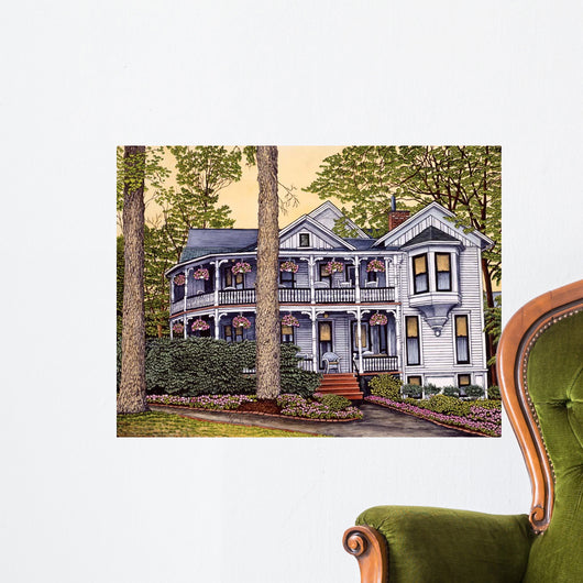 Russell Schall Cottage Wall Decal