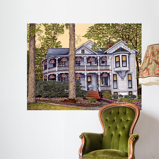 Russell Schall Cottage Wall Decal