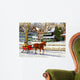 One Horse Cutter Wall Decal