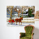 One Horse Cutter Wall Decal