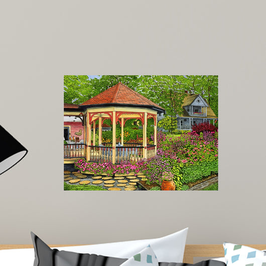 Gazebo Chautauqua Wall Decal