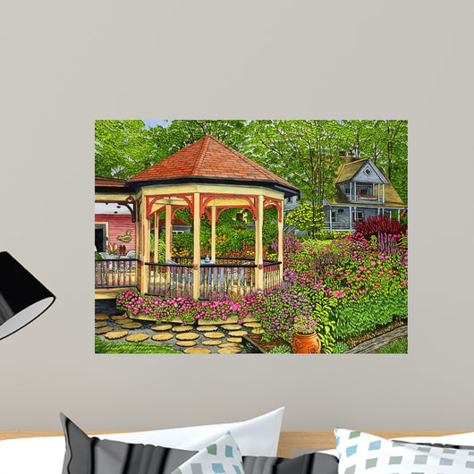 Gazebo Chautauqua Wall Decal