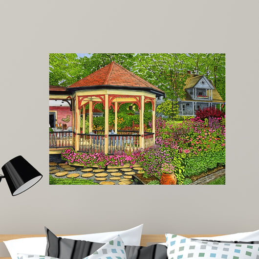 Gazebo Chautauqua Wall Decal