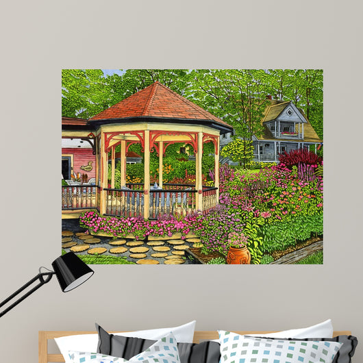 Gazebo Chautauqua Wall Decal
