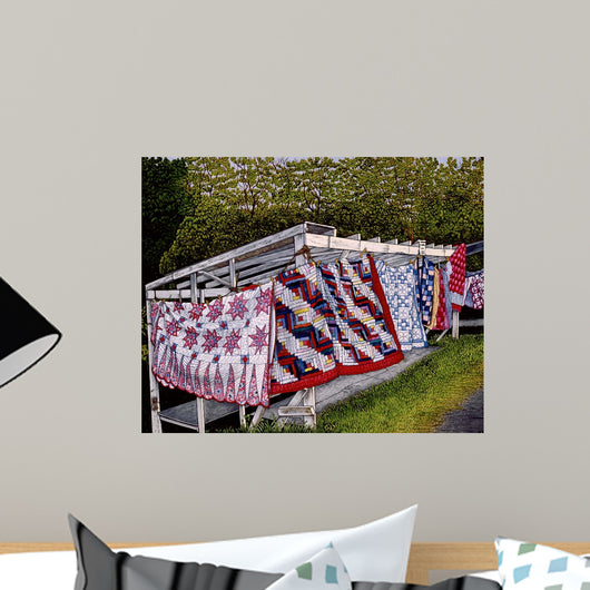 Quilts for Sale 2 Wall Decal
