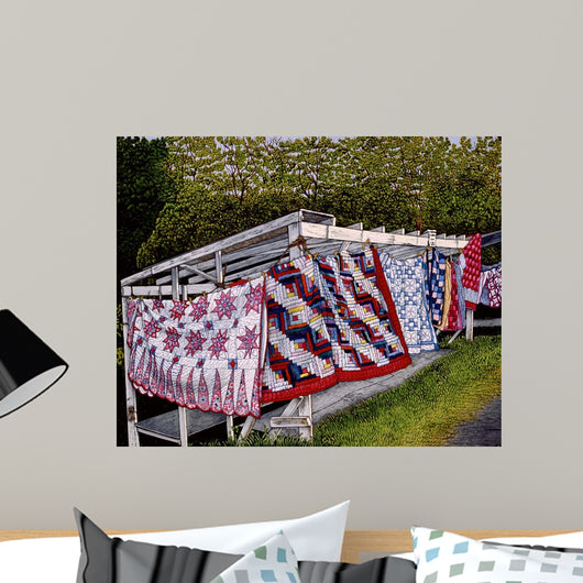 Quilts for Sale 2 Wall Decal