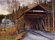 Salisbury Covered Bridge Wall Decal