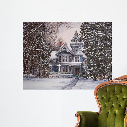 Wintry Day Wall Decal