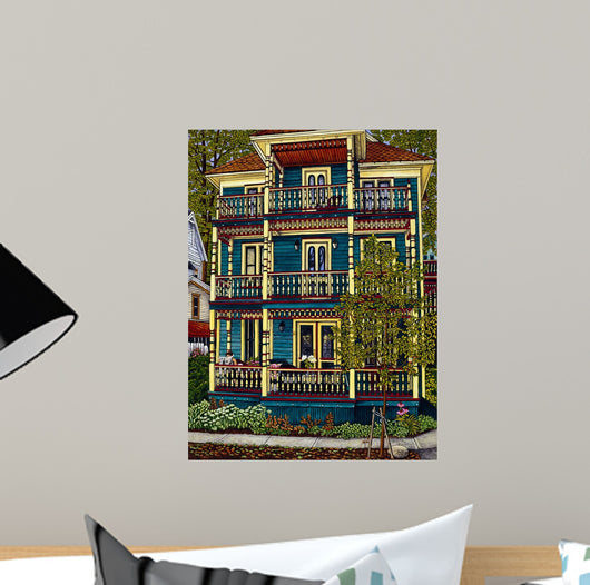 Bayberry House Wall Decal