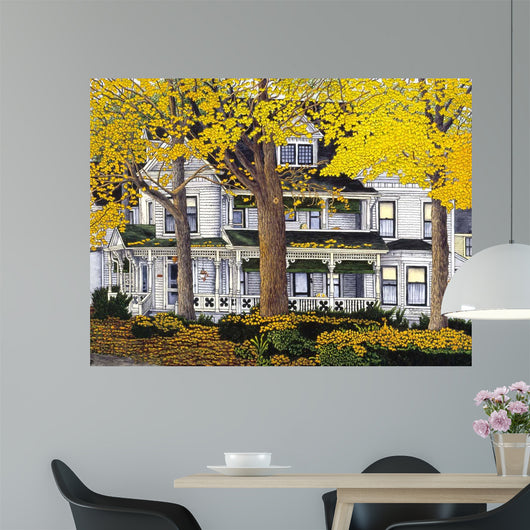 Autumn Chautauqua Wall Decal