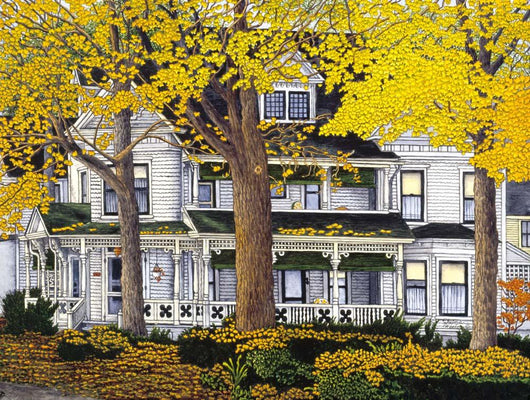 Autumn Chautauqua Wall Decal