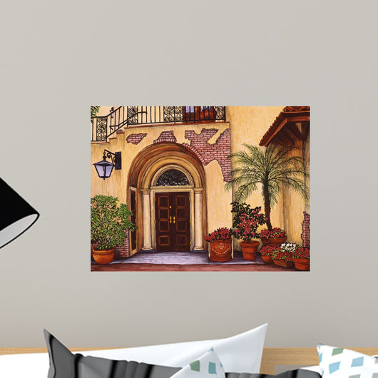 Courtyard Wall Decal
