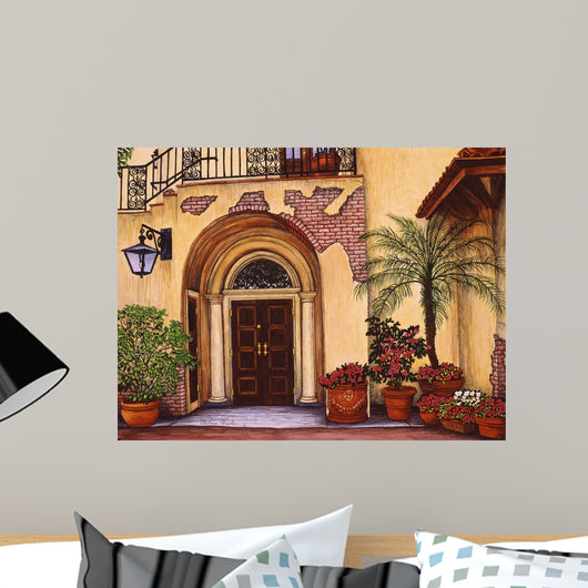 Courtyard Wall Decal