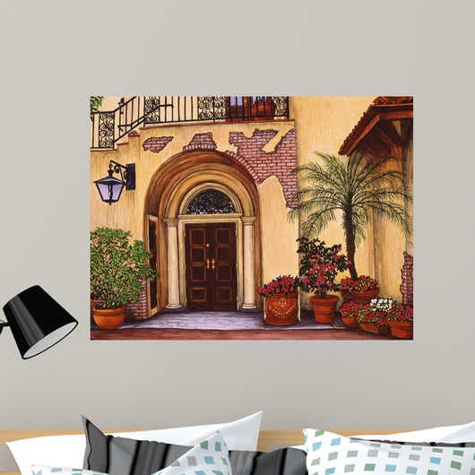 Courtyard Wall Decal