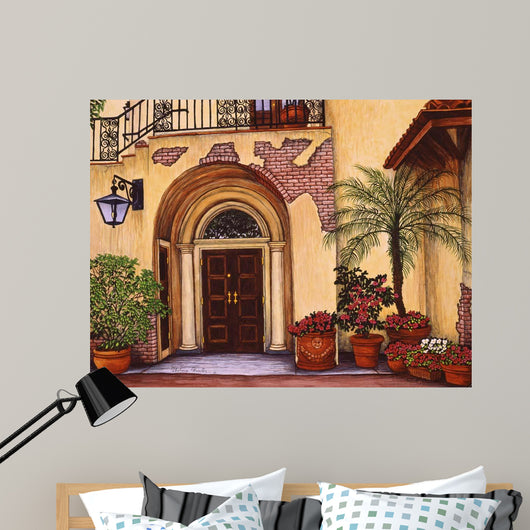 Courtyard Wall Decal