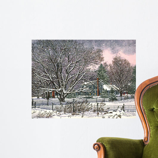 Winter Weeds Wall Decal