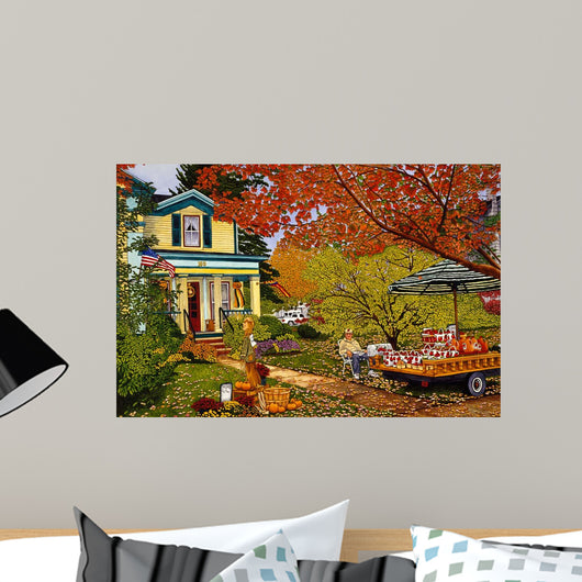 Apples and Cider Wall Decal