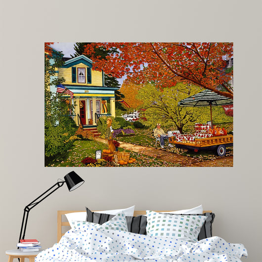 Apples and Cider Wall Decal