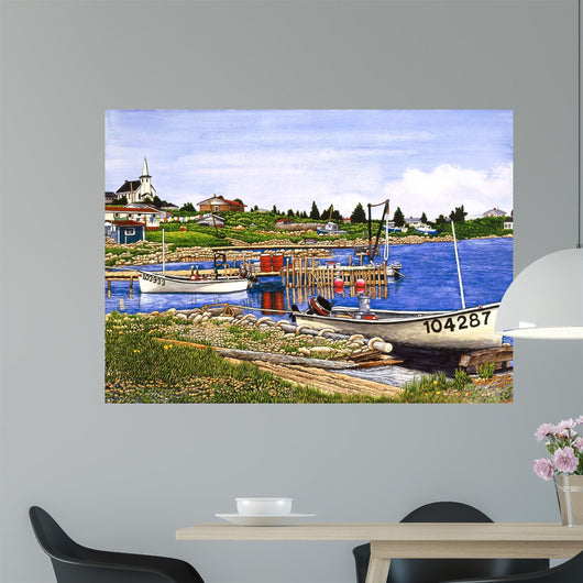 Canso Bay Nova Scotia Wall Decal
