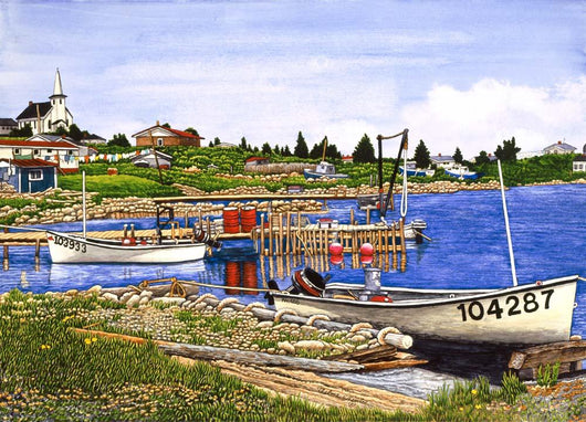 Canso Bay Nova Scotia Wall Decal