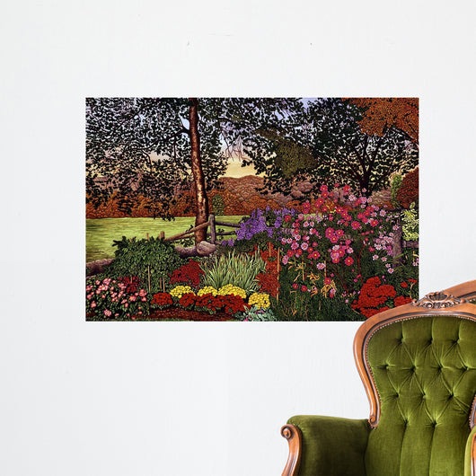 Cosmos Mums Wall Decal