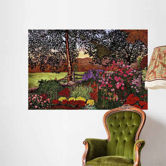 Cosmos Mums Wall Decal