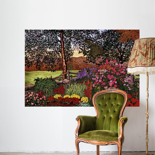Cosmos Mums Wall Decal