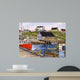Fishing Village Wall Decal
