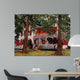 House Red Roof Wall Decal