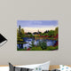 Lakeside Village Wall Decal