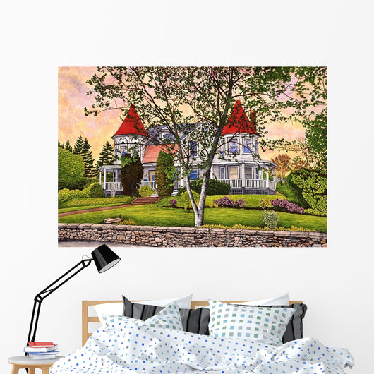 Nova Scotia House Two Wall Decal