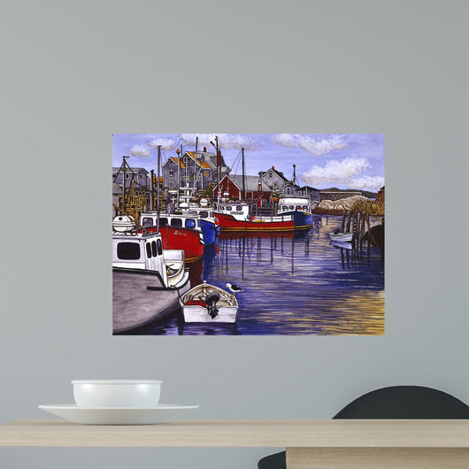Peggy's Cove Wall Decal