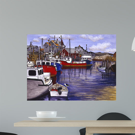 Peggy's Cove Wall Decal