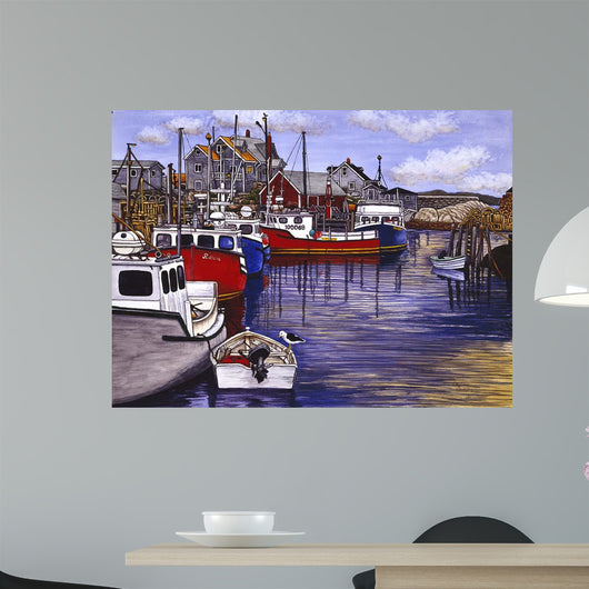 Peggy's Cove Wall Decal