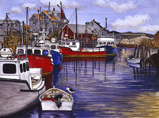 Peggy's Cove Wall Decal