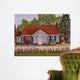 Picket Fence and Tulips Wall Decal